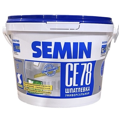Универсальная шпатлевка SEMIN CE 78 (синяя крышка) Универсальная шпатлевка SEMIN CE 78 (синяя крышка)