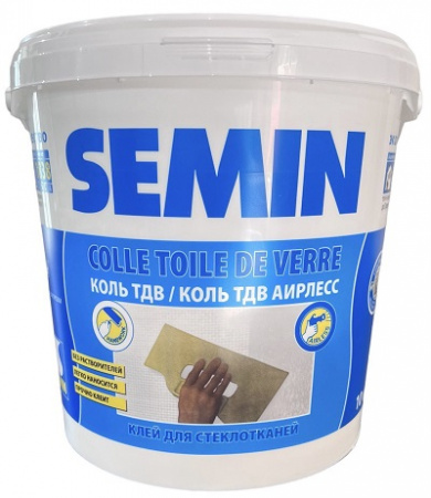 COLLE TOILE DE VERRE / КОЛЬ ТДВ 10кг (клей для стеклообоев, стеклохолста, стеклоткани)